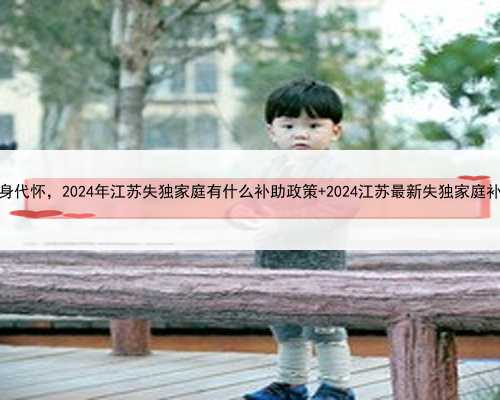 江苏单身代怀，2024年江苏失独家庭有什么补助政策 2024江苏最新失独家庭补助政